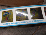 Vtg 1961 Kenner's Give A Show Projector Slides 6 Shows Woody Woodpecker Nice Box