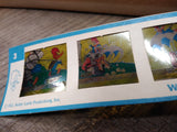 Vtg 1961 Kenner's Give A Show Projector Slides 6 Shows Woody Woodpecker Nice Box
