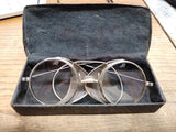 Vtg Strong Kennard Nutt Adlustoglas Safety Glasses Motorcycle Goggles Steampunk!