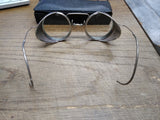 Vtg Strong Kennard Nutt Adlustoglas Safety Glasses Motorcycle Goggles Steampunk!
