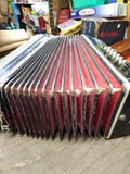 Vtg SALERI Accordion 25 Keys 12 Chords Made In Italy 14" x 13" x 6" Repair Lot