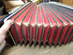 Vtg SALERI Accordion 25 Keys 12 Chords Made In Italy 14" x 13" x 6" Repair Lot