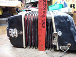 Vtg SALERI Accordion 25 Keys 12 Chords Made In Italy 14" x 13" x 6" Repair Lot