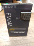 Vtg SONY Walkman SRF19 FM AM Stereo Receiver Portable Radio Repair Lot Powers On