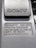 Vtg SONY Walkman SRF19 FM AM Stereo Receiver Portable Radio Repair Lot Powers On