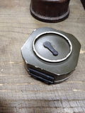 Vtg WWII US Military M-2 Compass OD Green w/Leather Carry Case