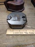 Vtg WWII US Military M-2 Compass OD Green w/Leather Carry Case