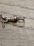 Vtg Antique H&H Pocket Watch Albert Chain Gold Filed Swivel End Clasp