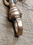 Vtg Antique H&H Pocket Watch Albert Chain Gold Filed Swivel End Clasp