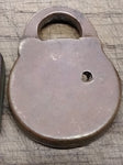 Vtg 2 Piece Miniature Padlock Lot Master Lock Co & Unknown