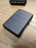 Unfired 1998 Zippo Cigarette Lighter Camel Logo Black Matte Eclipse Display Box!
