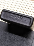 Unfired 1998 Zippo Cigarette Lighter Camel Logo Black Matte Eclipse Display Box!