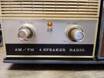 Vtg Audition AM/FM 4 Speaker Table Top Radio Automatic Frequency Control Repair