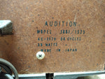 Vtg Audition AM/FM 4 Speaker Table Top Radio Automatic Frequency Control Repair