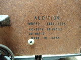 Vtg Audition AM/FM 4 Speaker Table Top Radio Automatic Frequency Control Repair
