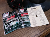Coleman Electronic Ignition 2 Mantle 5154B700 Propane Lantern Extra Mantles Box