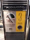 Vtg Radio Shack Realistic TRC 202 3 Channel Transceiver Walkie Talkie Works!
