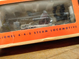 Lionel O O27 Delaware Hudson Train Set Diecast 4-4-2 Steam Locomotive Runs Good!