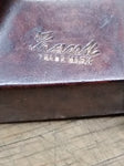 Vtg Trade Mark Frank Smoking Pipe Fancy Sterling Silver Over Ornate G F Metal