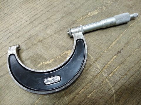 Vtg L S Starrett No 226 2"-3" Outside Micrometer 0.001 CNC Machinist USA