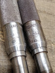 Vtg 3 Pc Lot  Brown & Sharpe 4-5" Micrometer w/2 B & S #294 Ratcheting Mic Heads