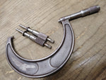 Vtg 3 Pc Lot  Brown & Sharpe 4-5" Micrometer w/2 B & S #294 Ratcheting Mic Heads