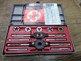 Vtg Sears Craftsman 11 Piece Tap and Die Set Made in USA Original Box