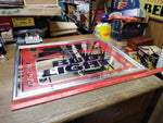 Vtg Large Genuine Budweiser Bud Light Beer World Renowned Mirror Sign 25" x 18"