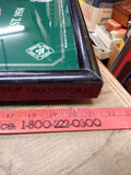 Vtg 1996 SKOAL Original Fine Cut Wintergreen Tobacco Clock Sign 21" x 13" Works!