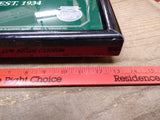 Vtg 1996 SKOAL Original Fine Cut Wintergreen Tobacco Clock Sign 21" x 13" Works!