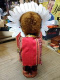 Vtg Metro Big John The Chimpee Chief Drumming Whistling Toy Repair Lot w/Box!