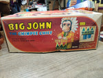 Vtg Metro Big John The Chimpee Chief Drumming Whistling Toy Repair Lot w/Box!