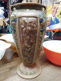 Vtg 1920's Roseville Pottery Florentine 1 Vase 2 Handle 10.5" No Chips or Cracks