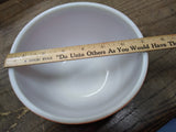 Vtg 1940's Pyrex Red Orange 1.5 Quart 7 Inch Primary Color Mixing Bowl