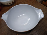 Vtg Pyrex Early American Cinderella Brown 444 4 Quart Mixing Bowl