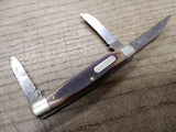 Vtg Schrade Old Timer 340T 3 Blade Folding Pocket Knife USA #1
