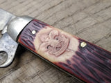Vtg Imperial Prov RI USA BSA Boy Scout Multi Tool Pocket Knife Nice Shape!