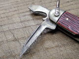 Vtg Imperial Prov RI USA BSA Boy Scout Multi Tool Pocket Knife Nice Shape!