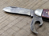 Vtg Imperial Prov RI USA BSA Boy Scout Multi Tool Pocket Knife Nice Shape!