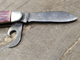 Vtg Imperial Prov RI USA BSA Boy Scout Multi Tool Pocket Knife Nice Shape!