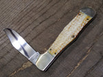 Vtg 1993 ZIPPO/CASE Commemorative USA 7 Dot Single Blade Pocket Knife Nice Shape