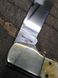 Vtg 1993 ZIPPO/CASE Commemorative USA 7 Dot Single Blade Pocket Knife Nice Shape