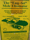 NOS Wire Tek Easy Set Mole Eliminator Mole Trap Yard and Lawn Care USA w/Box