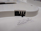Vtg Blue Neon Light Guitar Clock Wall Hanging 29 Inches Working Clock Orig Box!