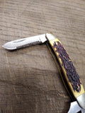Vtg Outdoor Life FS0059 Bird & Small Game Pocket Knife Multi Tool 2 Blades