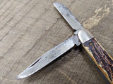 Vtg Ultra Blade USA 3 Blade Folding Pocket Knife 6 Inches
