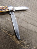 Vtg Ultra Blade USA 3 Blade Folding Pocket Knife 6 Inches