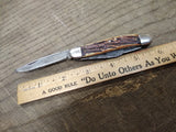Vtg Ultra Blade USA 3 Blade Folding Pocket Knife 6 Inches