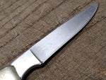 Vtg Frost Cutlery Surgical Steel Single Blade Advertising Pocket Knife 6" Japan