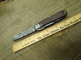 Vtg Klein Tools Chicago USA 2 Blade Electricians Pocket Knife 6.5"